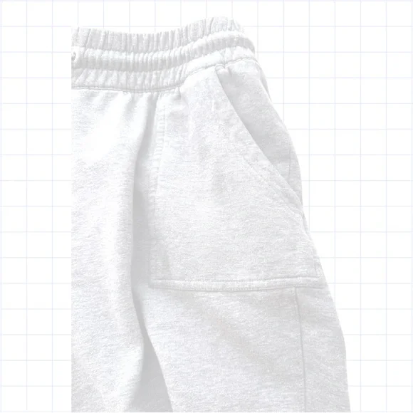 Adidas Light Gray Jogger Sweatpants Activewear | Size Large - Picture 7 of 7